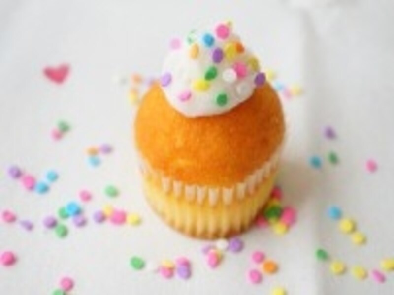 コンフェッティをトッピング