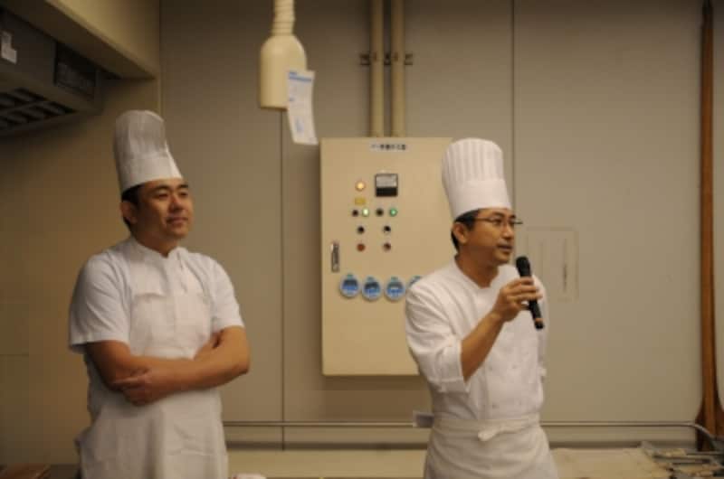 伊原さんと山崎さんは今回は昼食担当