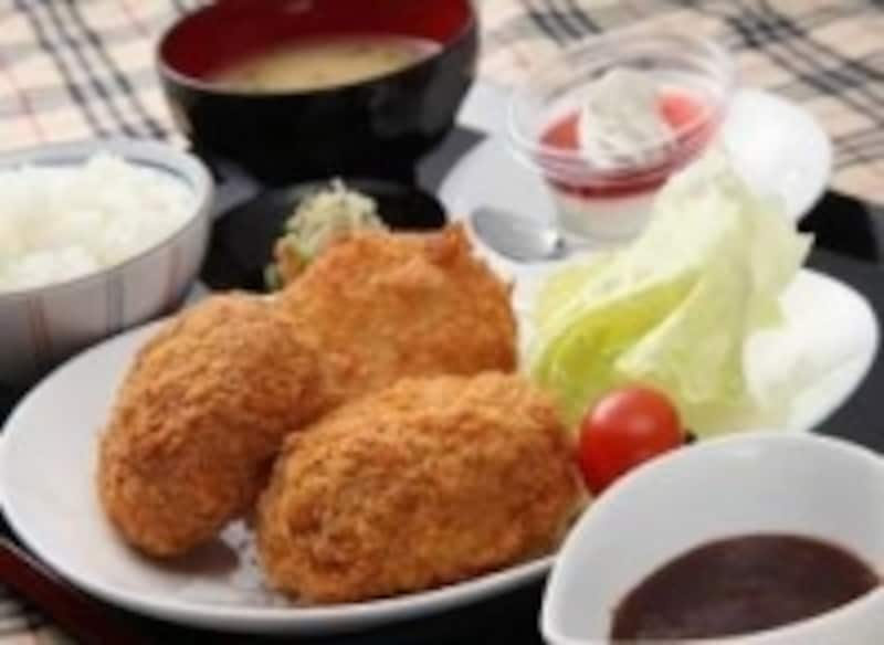 ミックスコロッケ定食