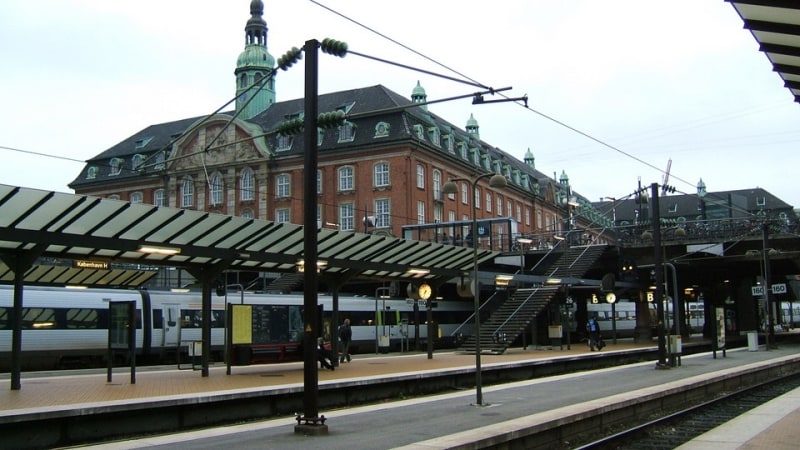 コペンハーゲン中央駅