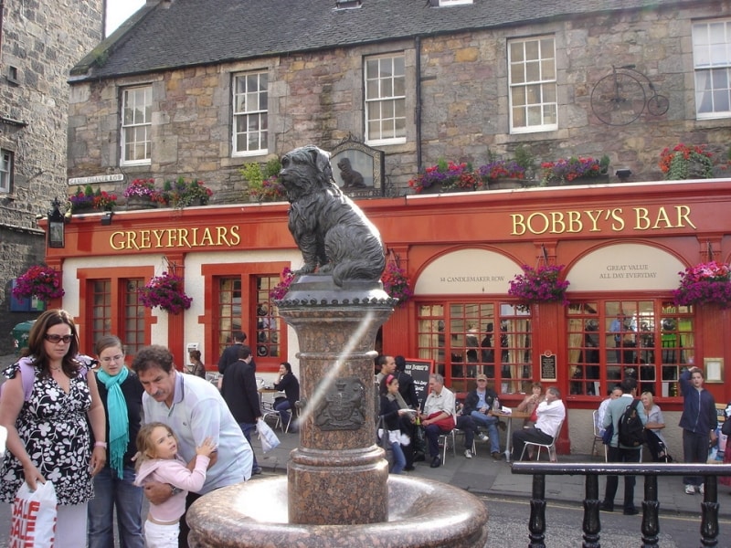 Statue of Greyfriars Bobby(ボビーの像)