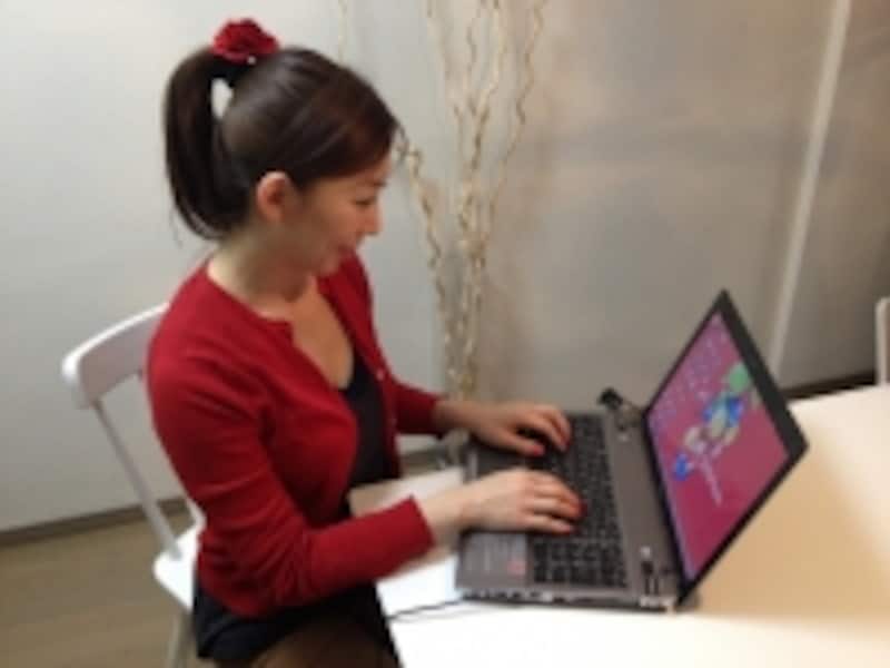 今回使用したPCは、東芝のdynabook Qosmio T752