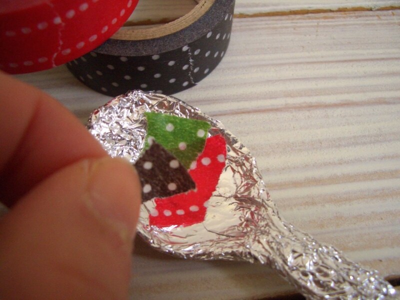 マスキングテープで飾る