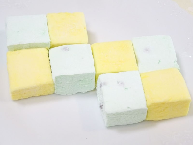 カラフルな積み木のような「パッション&nbsp;ドゥ&nbsp;ローズ」の「ギモーブ」2種