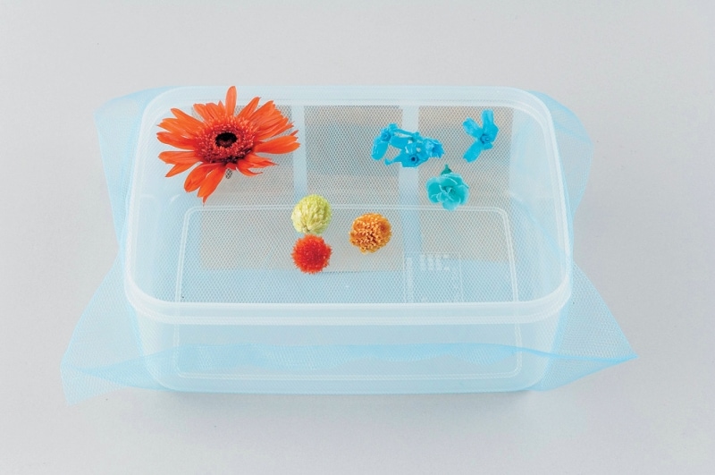 水切りネットでの乾燥