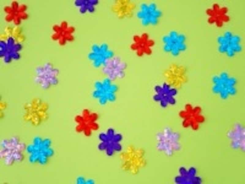 スパンコール花