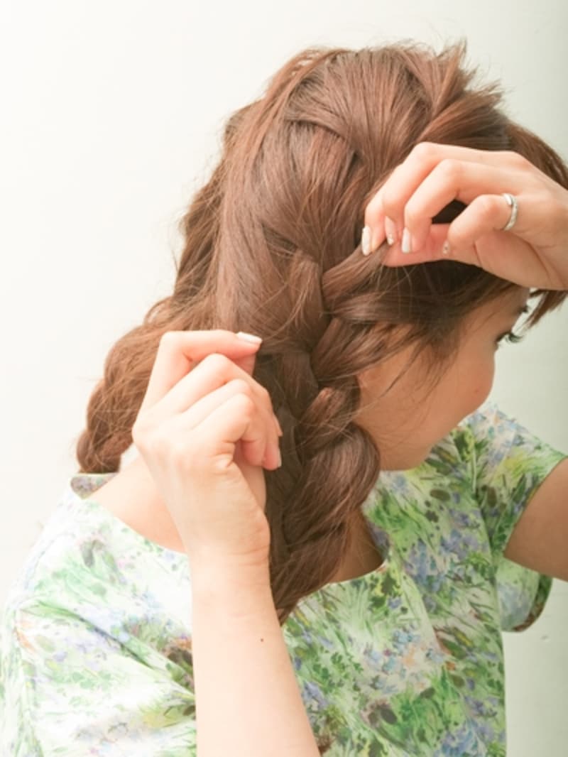 しっかりほぐすと仕上がりにやわらかさが出る