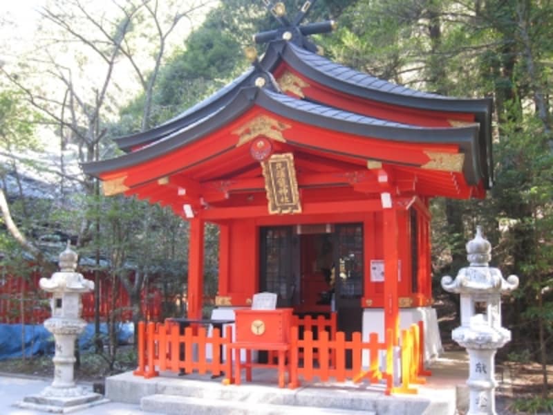 龍神水が湧き出ているundefined九頭龍神社新宮