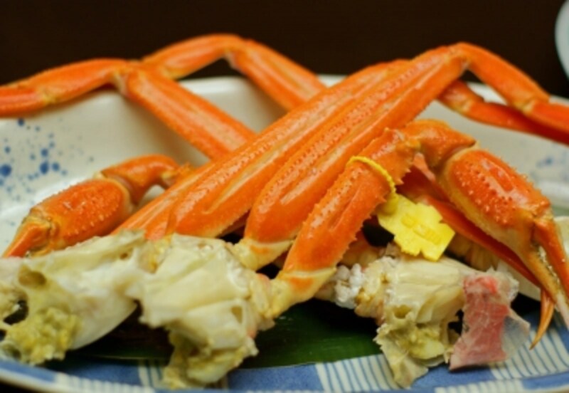 茹でたて越前蟹