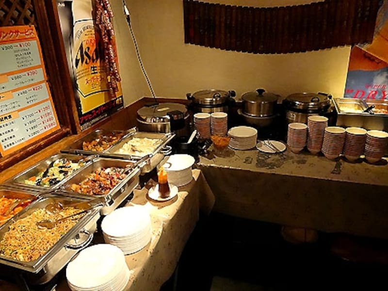 台北夜市 ブッフェ台