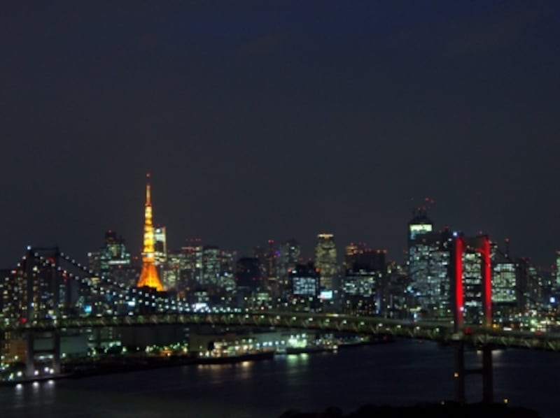 5 5 船上や高層階から 東京ゲートブリッジ 全方位夜景 夜景 イルミネーション All About