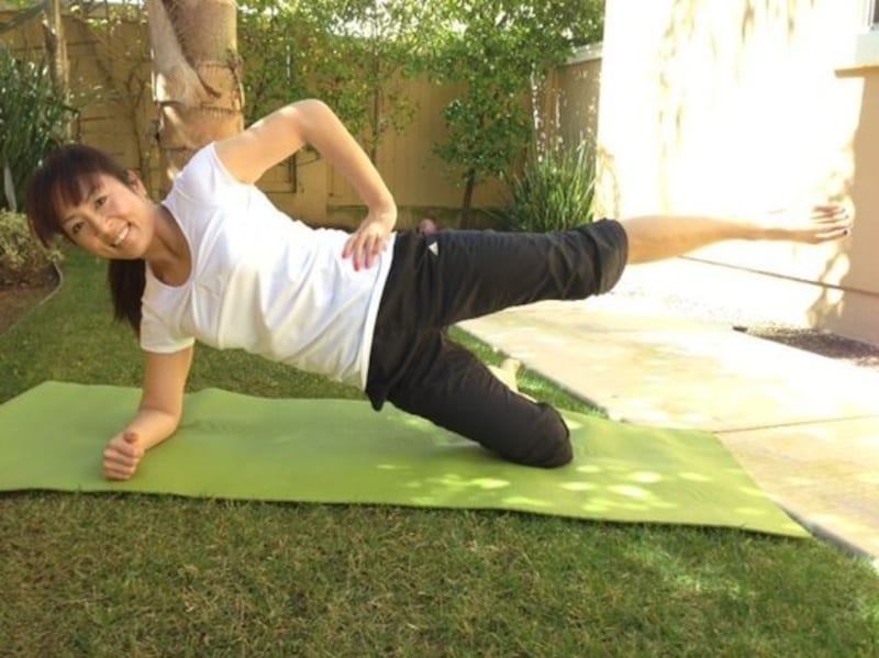 おしりの横の肉