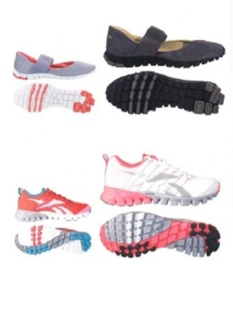 工夫された靴裏機能