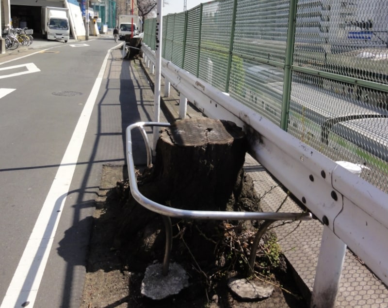 右に見える山手線は、巣鴨駅ホームに停車中