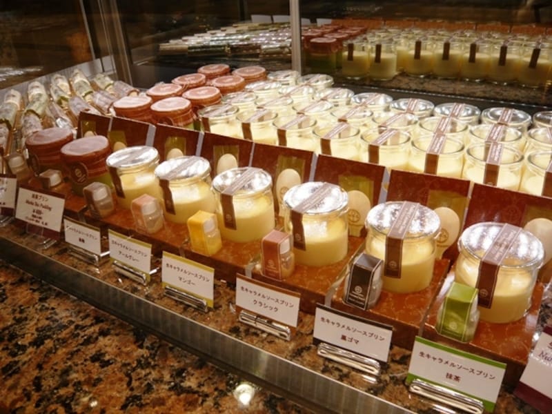 生キャラメルソースプリン