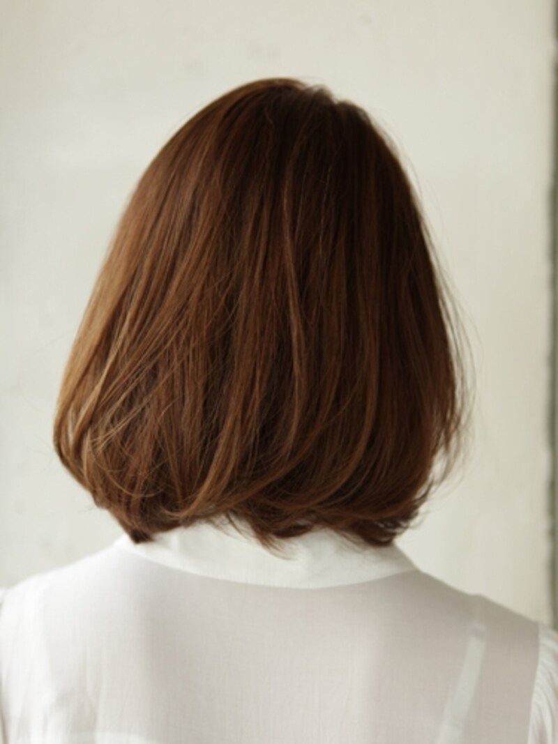 シンプル内巻きボブ