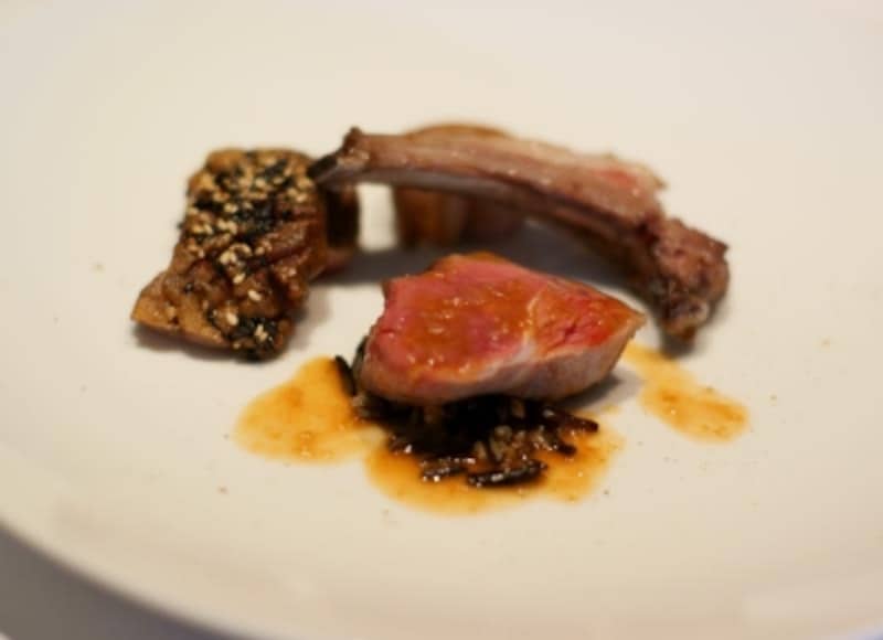 「仔羊(ソルトブッシュ)」のロースト