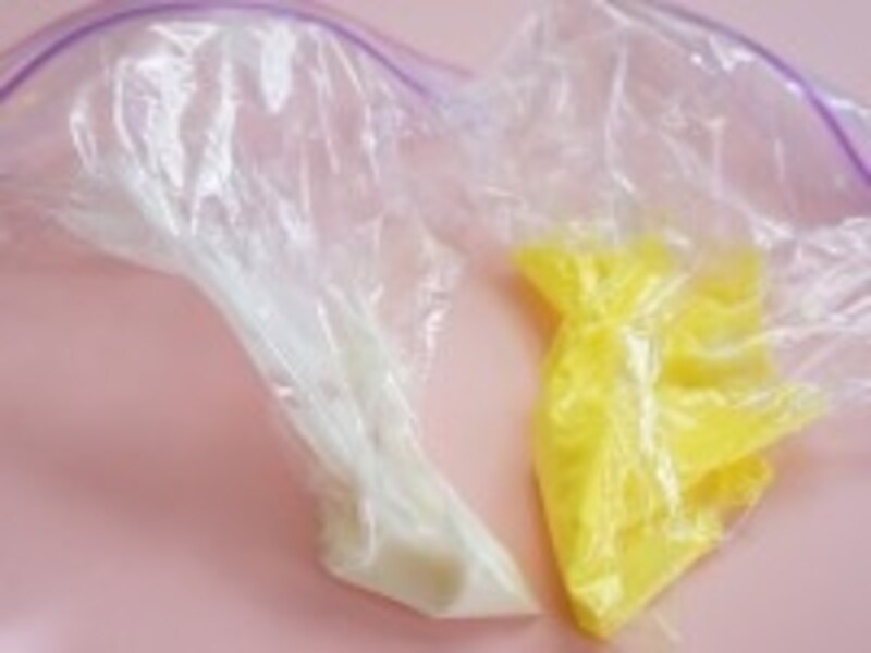 ジップロックに入れる