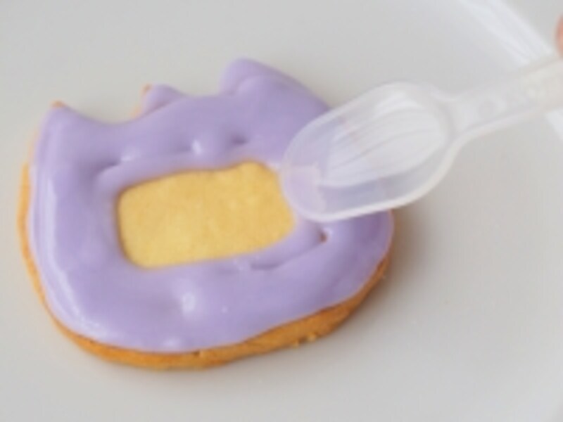 アイシングを塗る