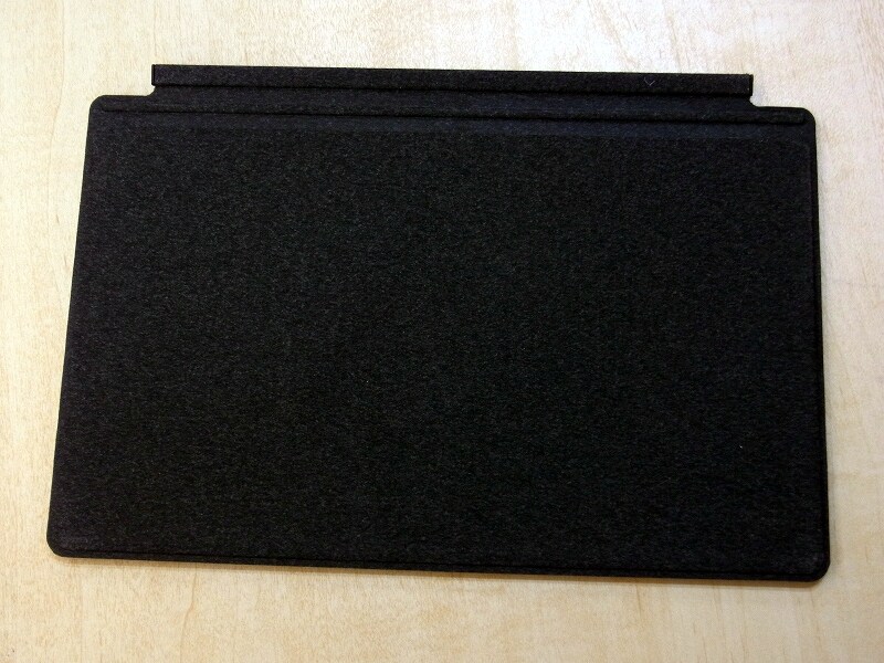 本格的な打鍵ができるタイプカバー(カバー面)