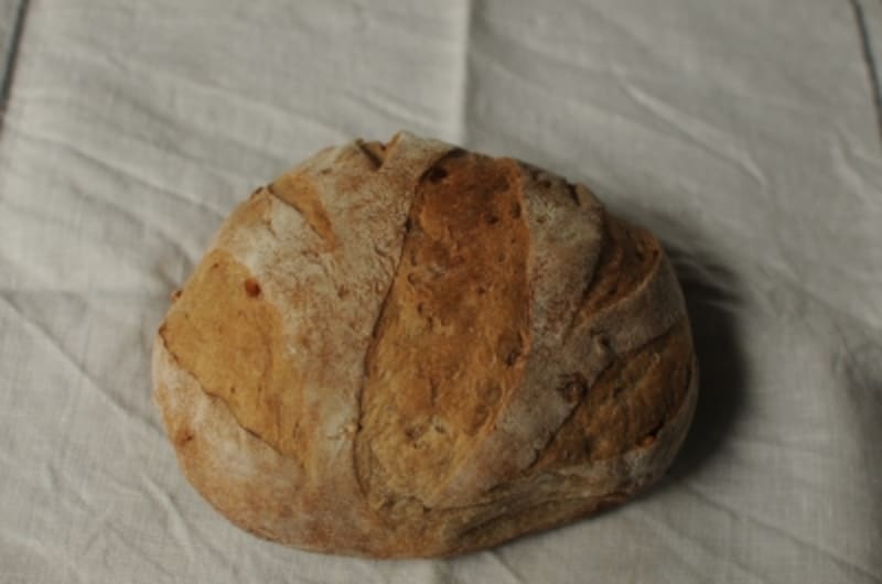 山のパンとオレンジピール