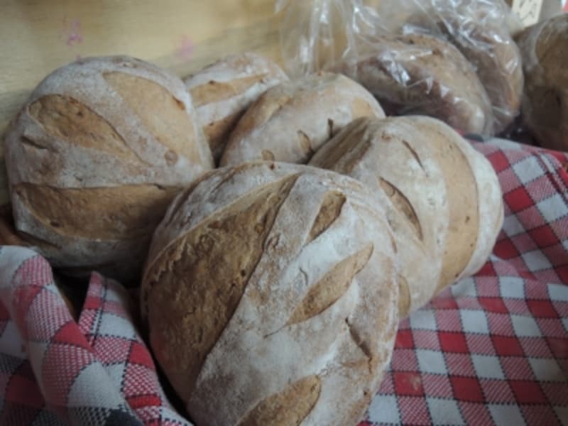 山のパンとオレンジピール