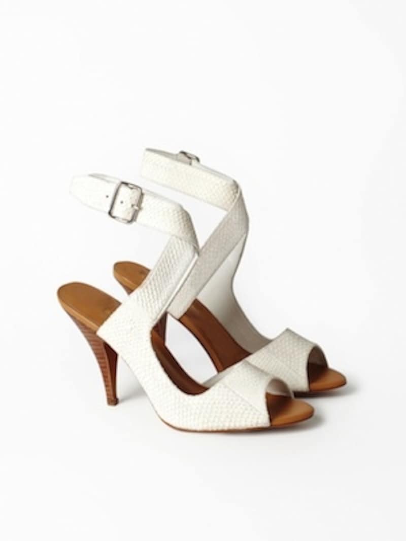 3.1 Phillip Lim(3.1フィリップ・リム)／DAHLIA - ASYMMETRIC SANDAL WHITE