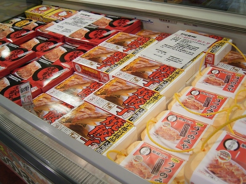 冷凍パックの餃子は全国発送可能