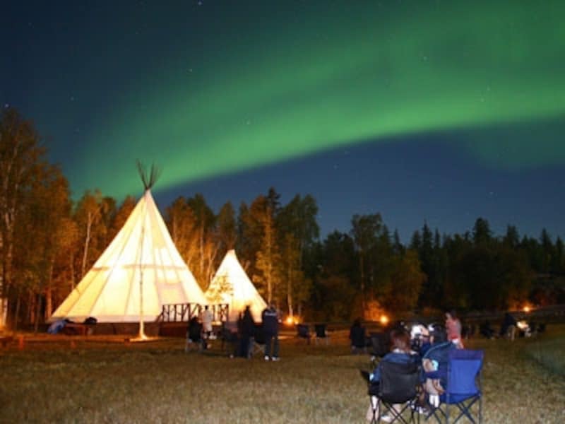 冬と違って、もちろん積雪はなく、風景は別物&nbsp;(C)&nbsp;Aurora&nbsp;Village