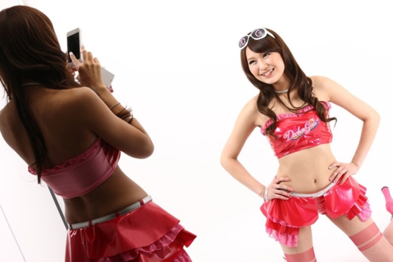 撮影時のオフショット