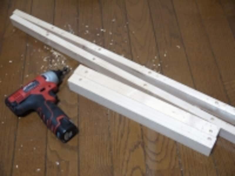 Gの穴は左右対称に