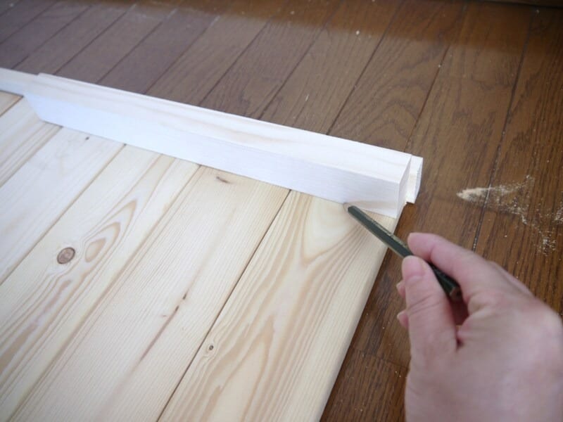 しっかり線をひきます