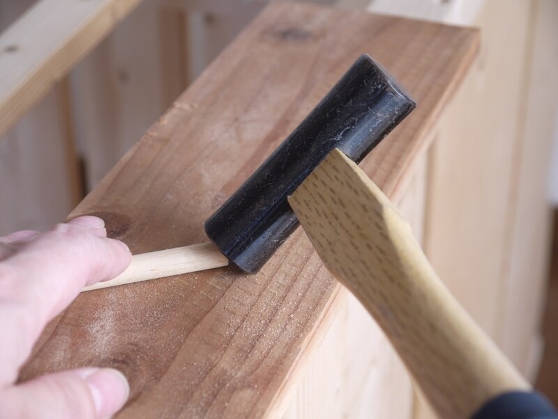 やすりで丸くしてもOK