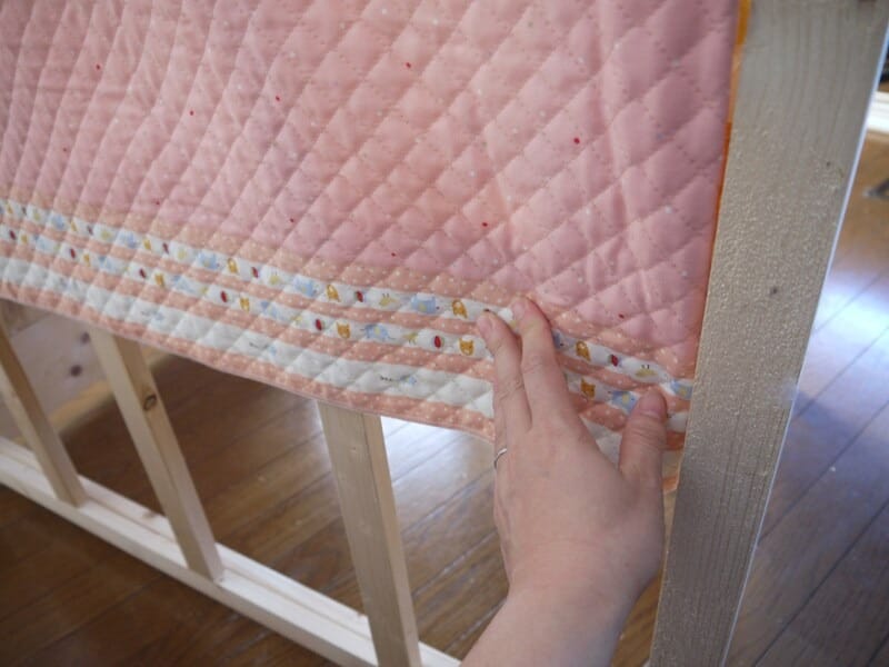 下側からしっかり固定