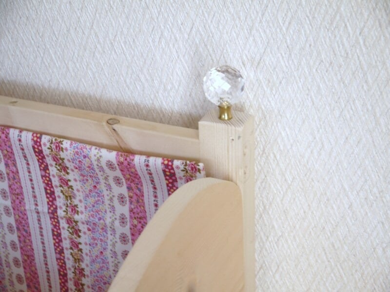 キラキラの大きめの取っ手