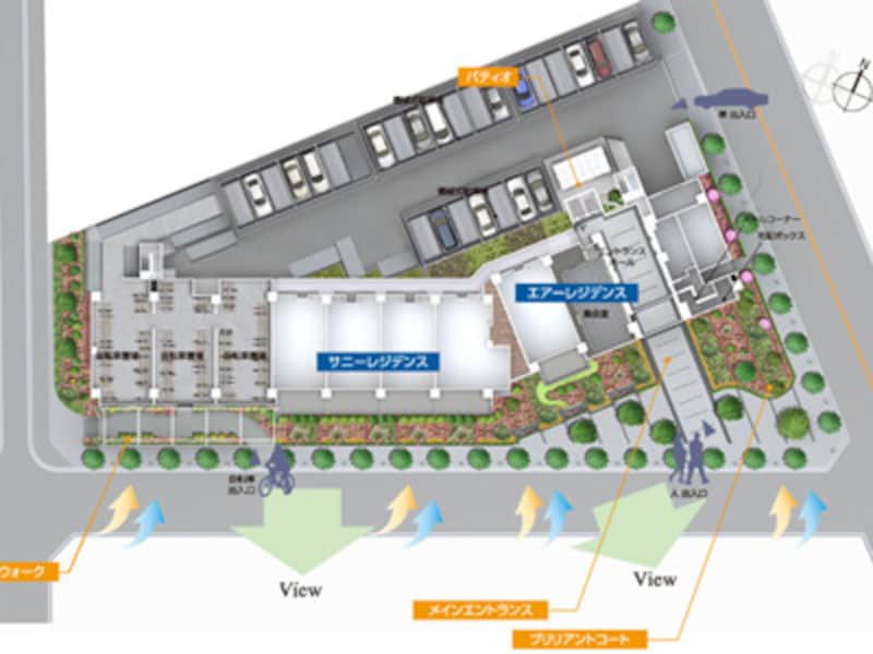 ブライトアクシス弁天町ランドプラン