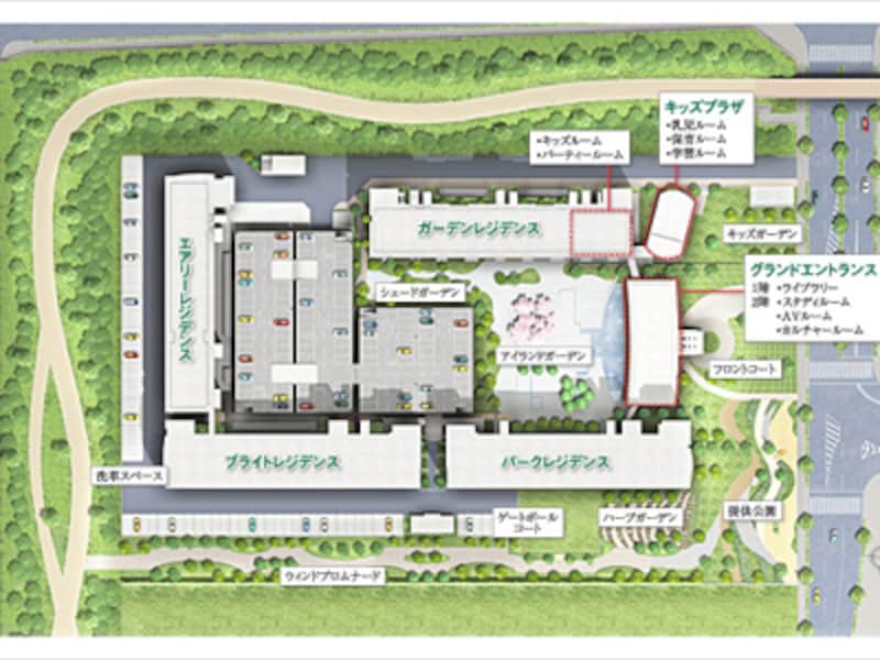 ブリリア六甲アイランドブランズリビオランドプラン