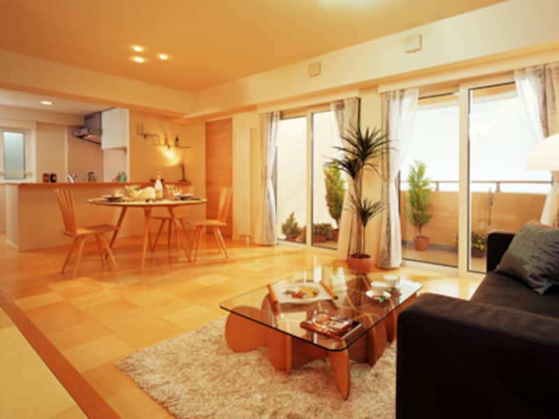 ファスタージュ芦屋伊勢町サーモスモデルルームリビング