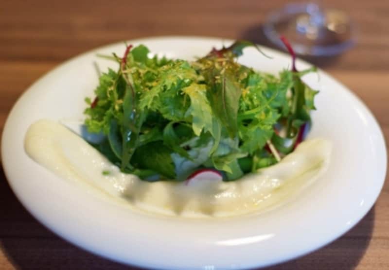 本日の旬の野菜サラダ