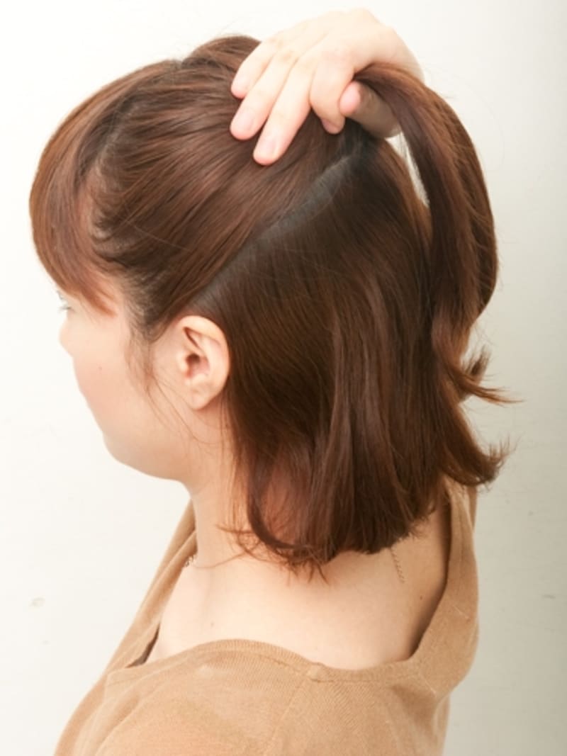 サイドはぴったりたるまないように