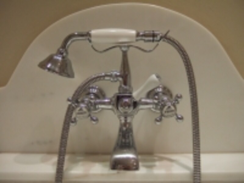 南フランスのホテルのシャワー