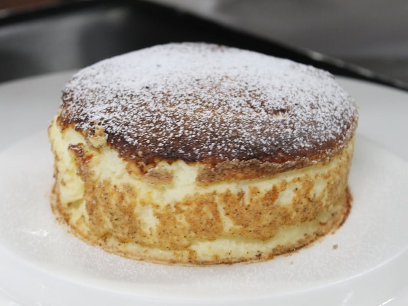 焼き上がったスフレ