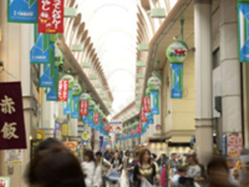 活気のある千林商店街