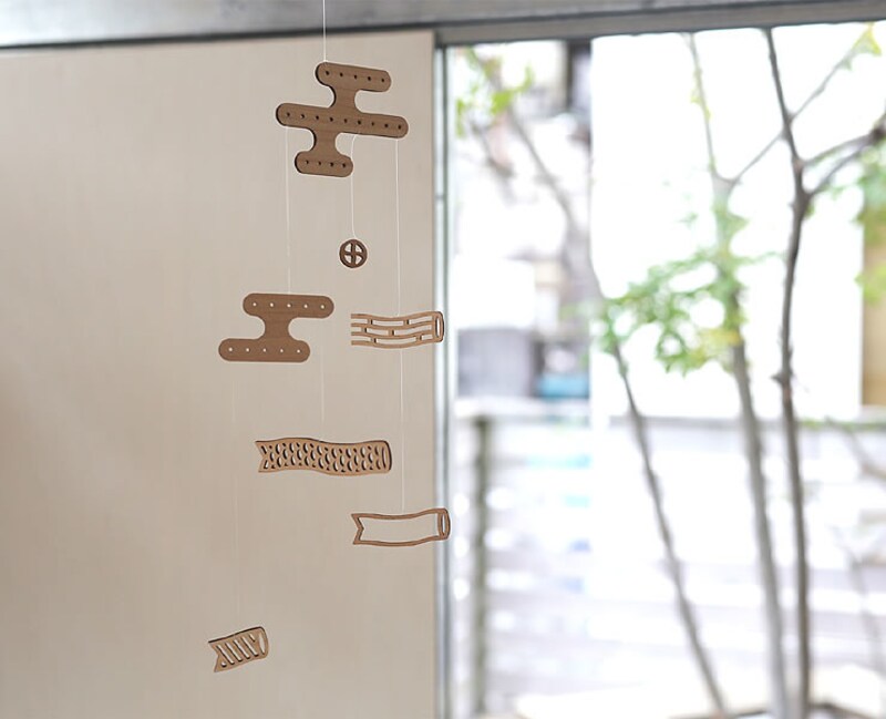 Sukima.（スキマ）の木製こいのぼりモビール