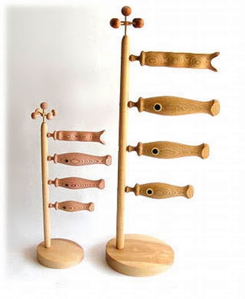 三浦木地の卓上こいのぼり