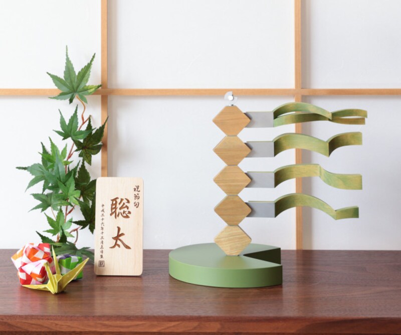 T.MOTOI（ティーモトイ）の木製こいのぼり