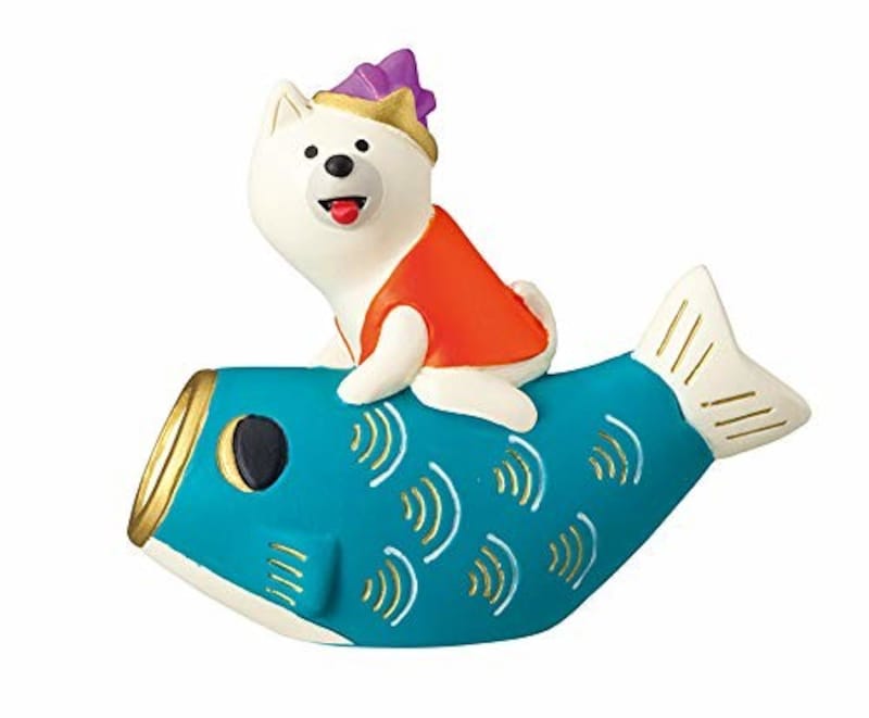 デコレの鯉のぼりわんこ