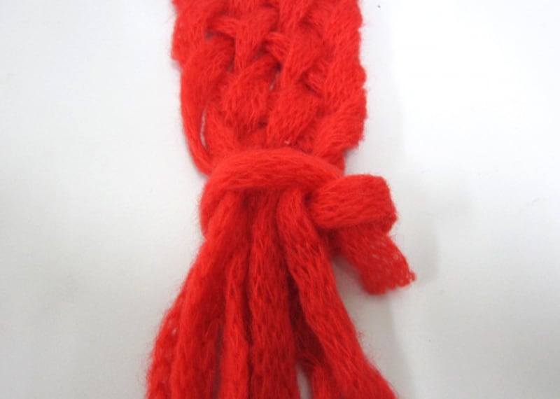 初めてのゆび織り