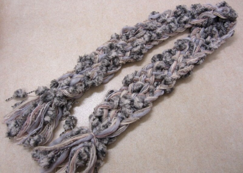 オリジナル糸のストール