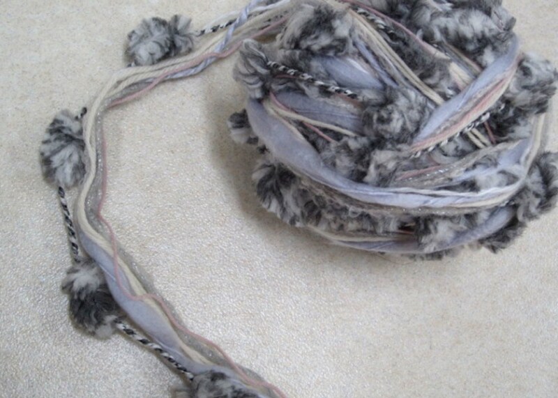 オリジナル糸のストール